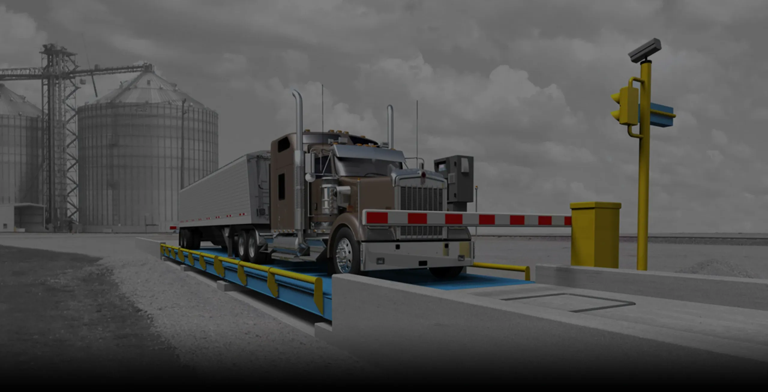 Avery Weigh-Tronix BridgeMont BMS-HD Heavy Duty Steel Deck Truck Scale, application view