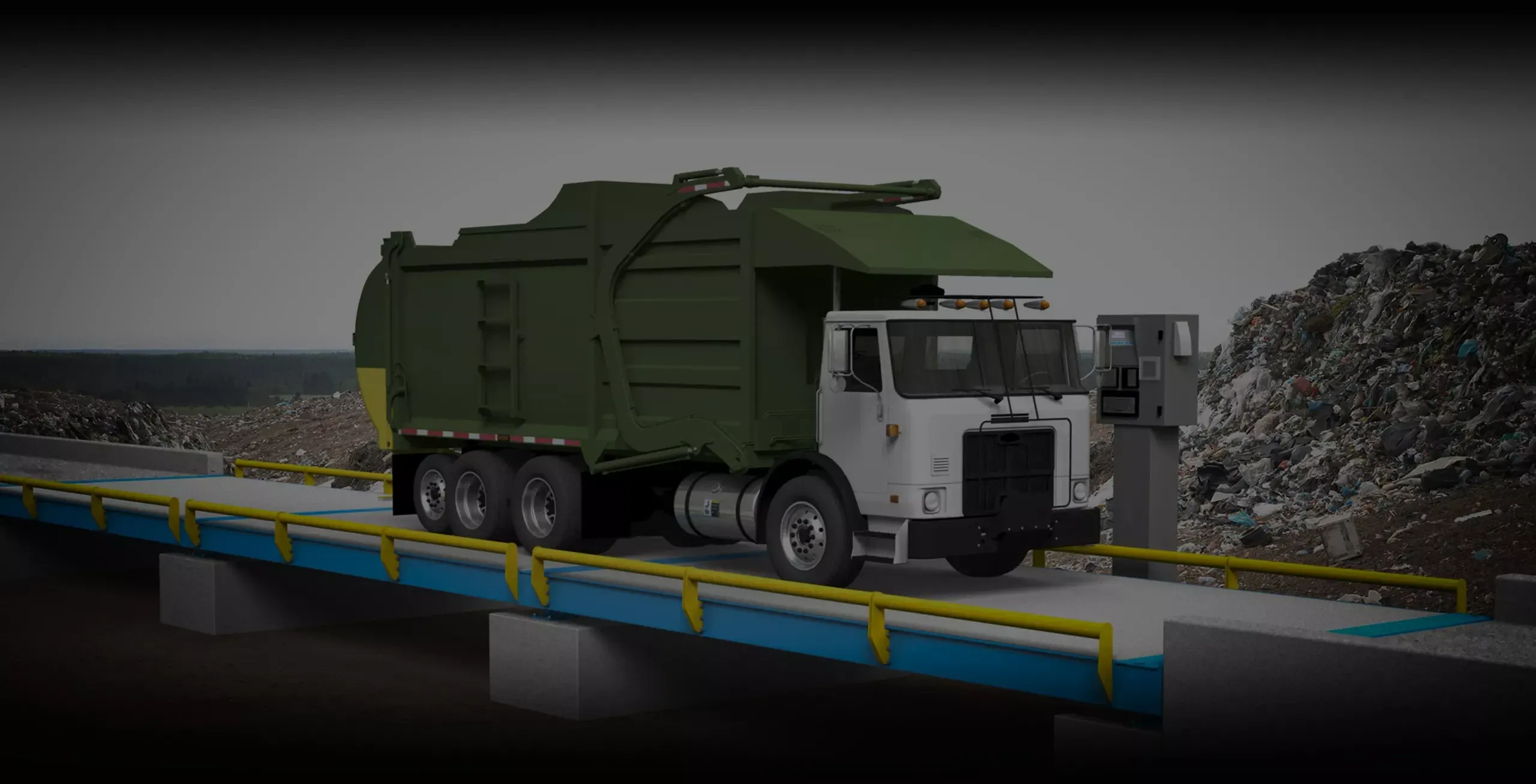 Avery Weigh-Tronix SteelBridge FCXT Concrete Deck Truck Scale, hero view