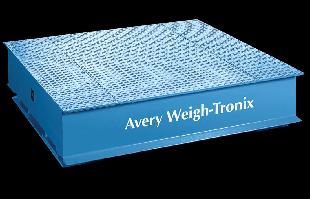 Avery MaxDec high-capacity floor scale