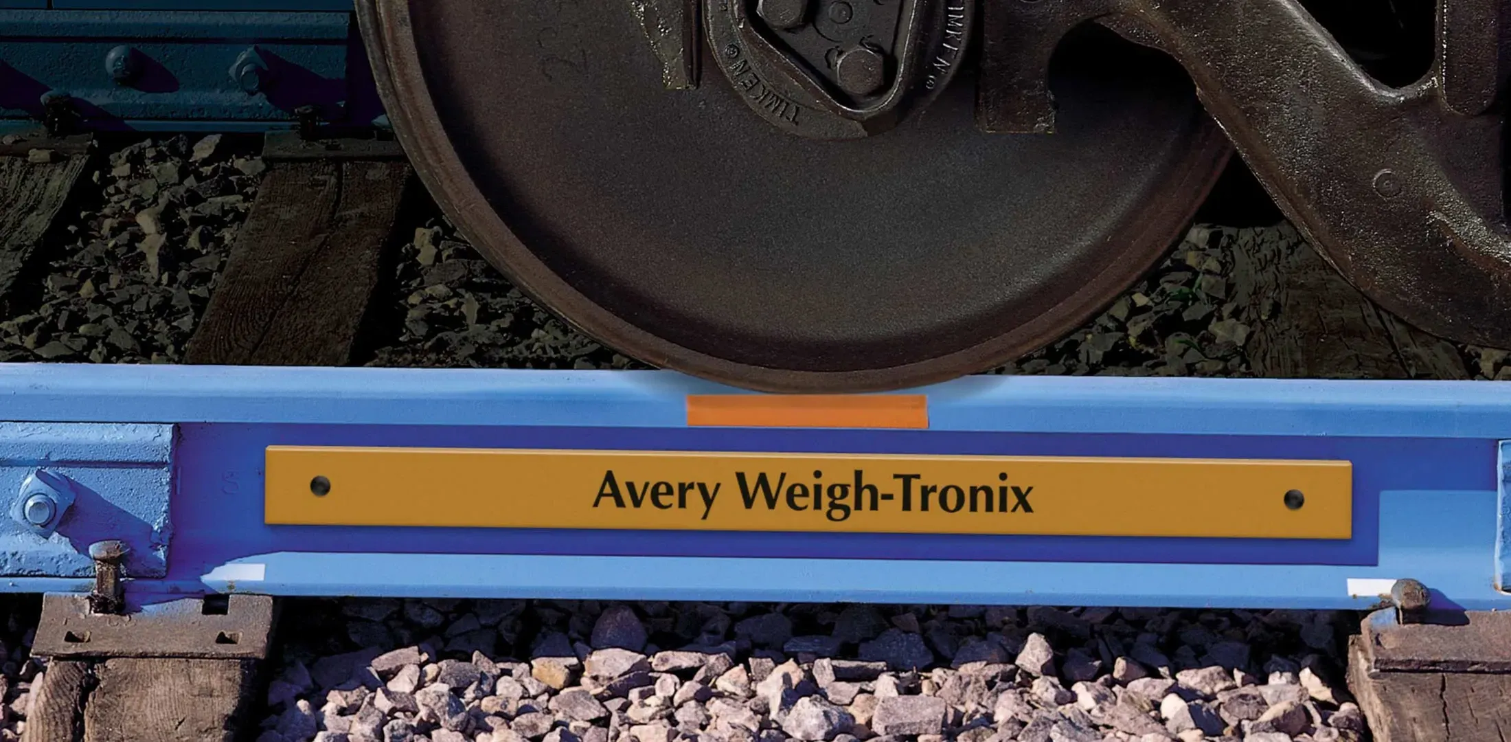 Avery Weigh-Tronix Weighline Train & Rail Weighing System, wheel