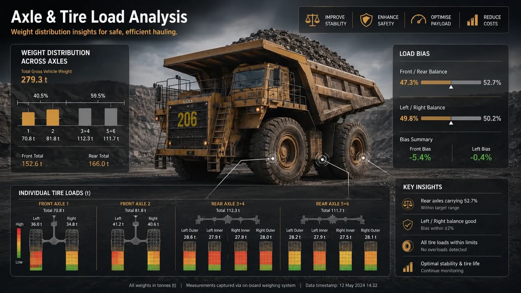 Walz Scale Mining Payload Services inforgraphic.
