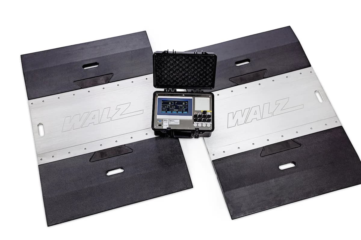 AXW-30 Portable Axle Scale System product image, from Walz Scale.