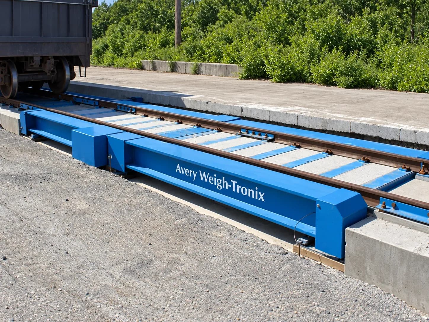 Avery Weigh-Tronix RLP Low-Profile Railroad Track Scale, product view
