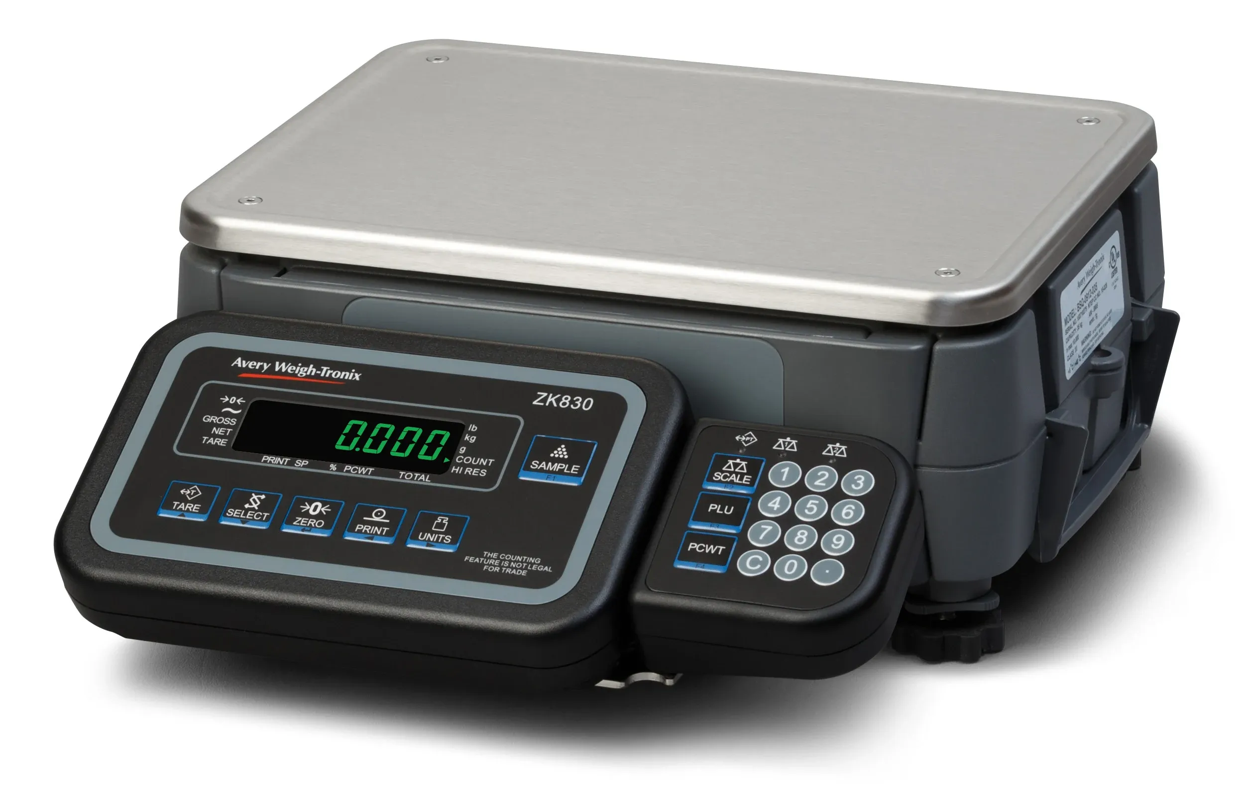 Avery Weigh-Tronix ZK830 high-resolution counting scale