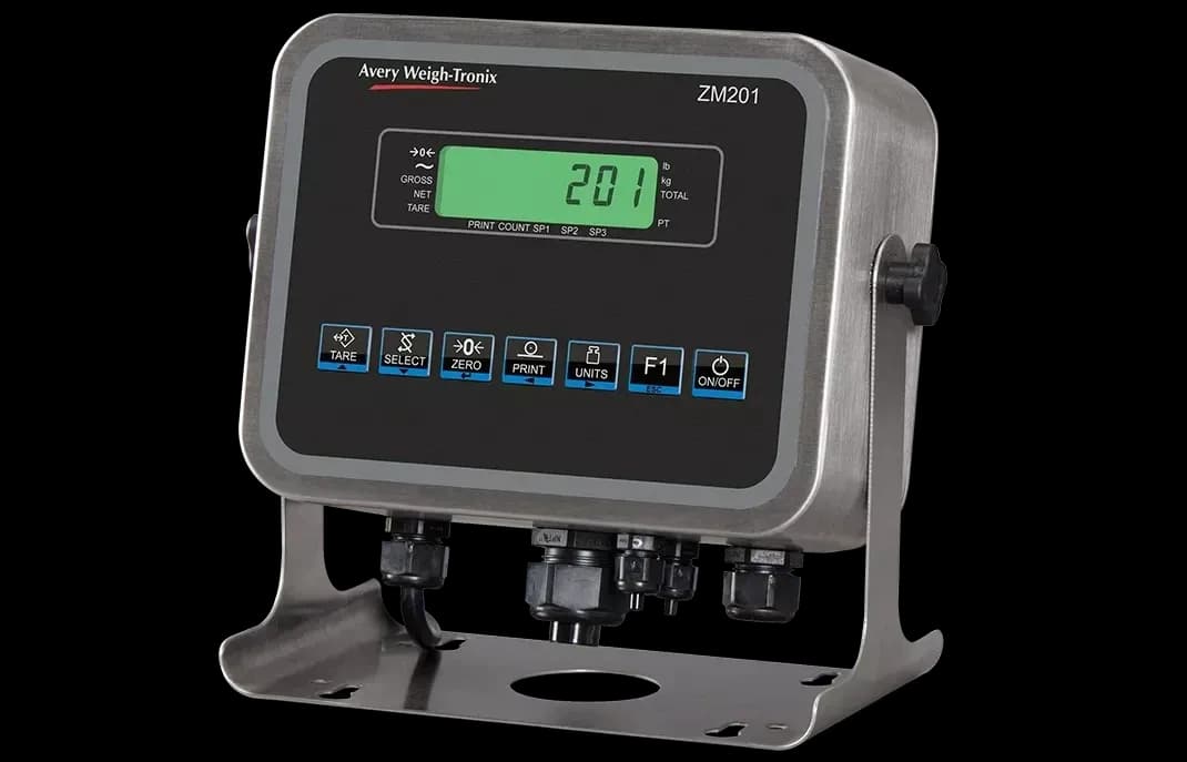 Avery Weigh-Tronix ZM201 stainless steel weight indicator