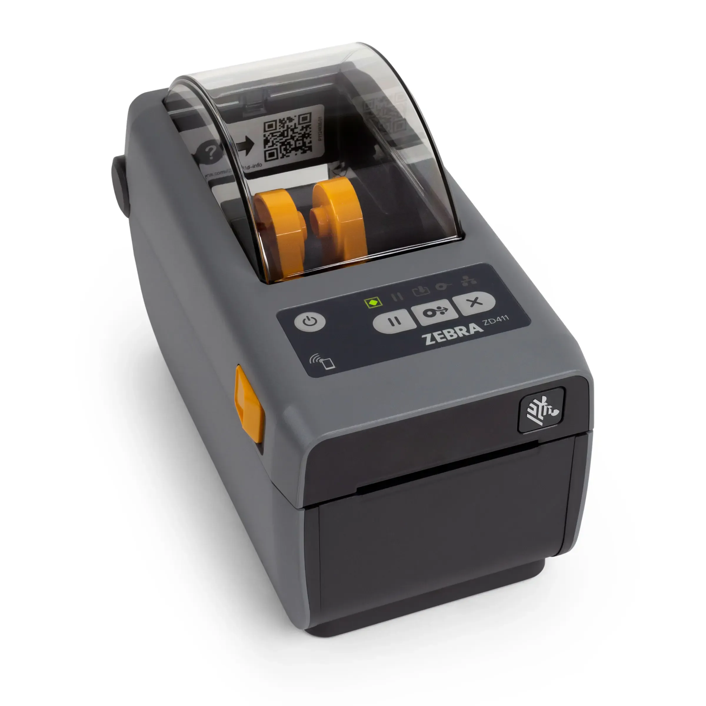 Zebra ZD411D compact two-inch direct thermal desktop label printer
