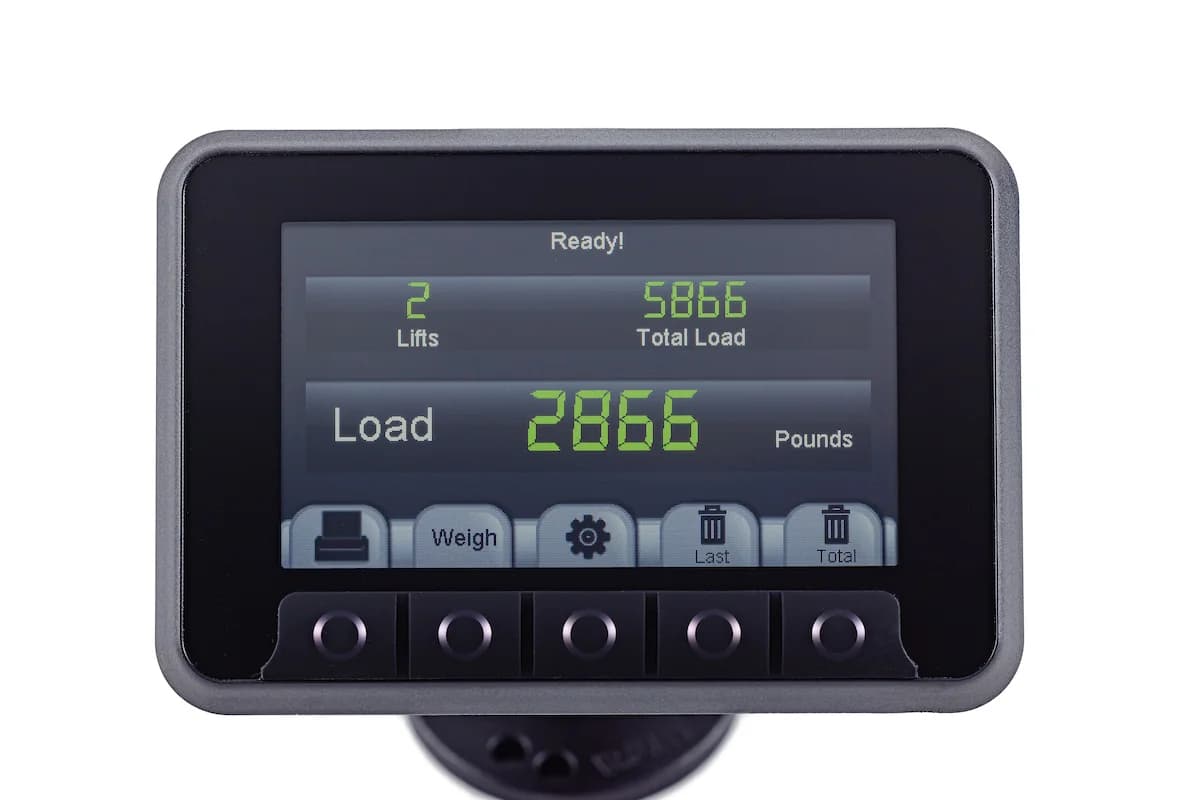 LS-200 Series Wheel Loader Scale product image, from Walz Scale.