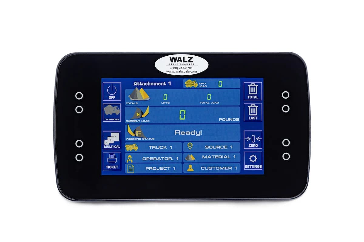 LS-300 Series Wheel Loader Scale product image, from Walz Scale.
