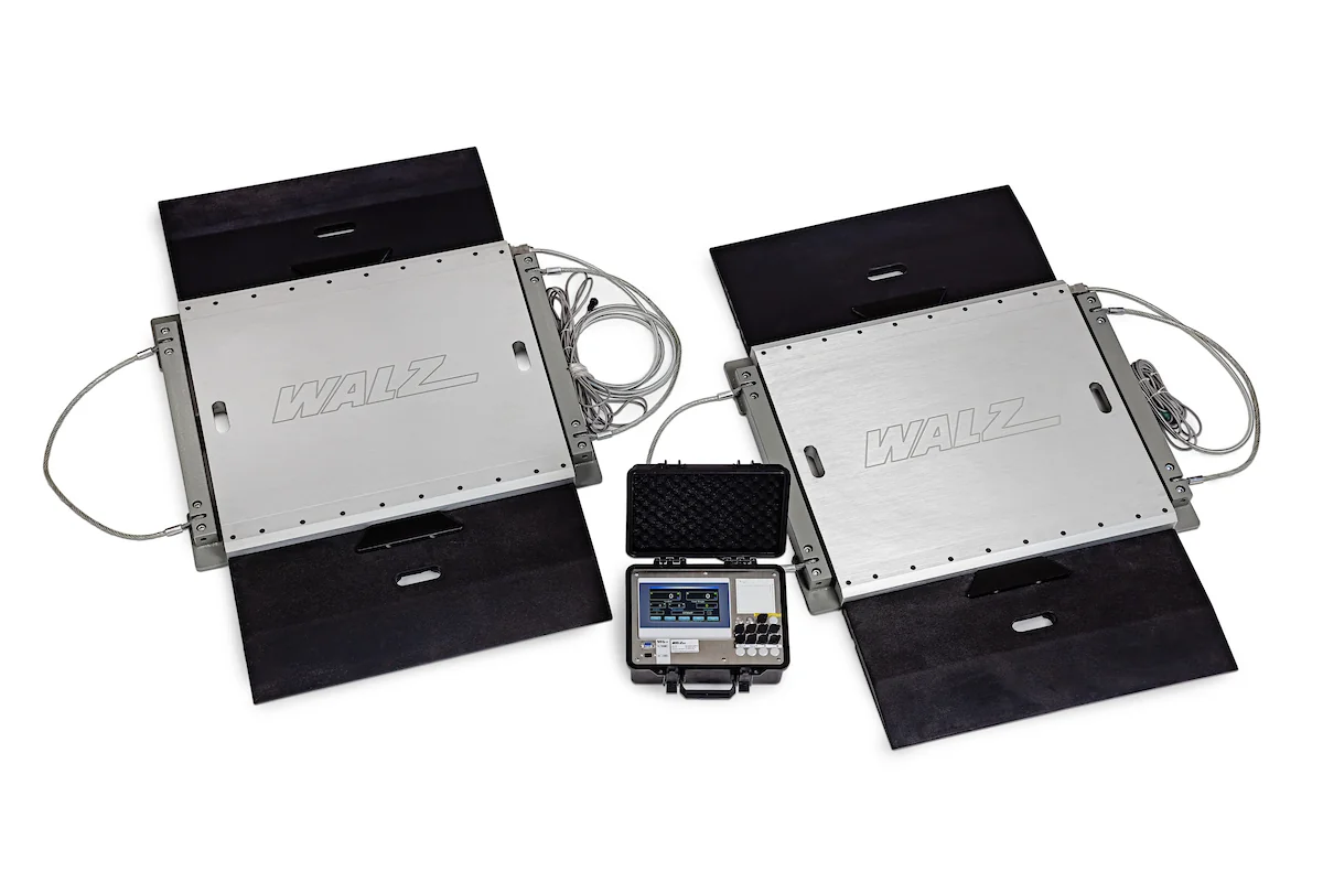 AXW-45 Portable Axle Scale System product image, from Walz Scale.
