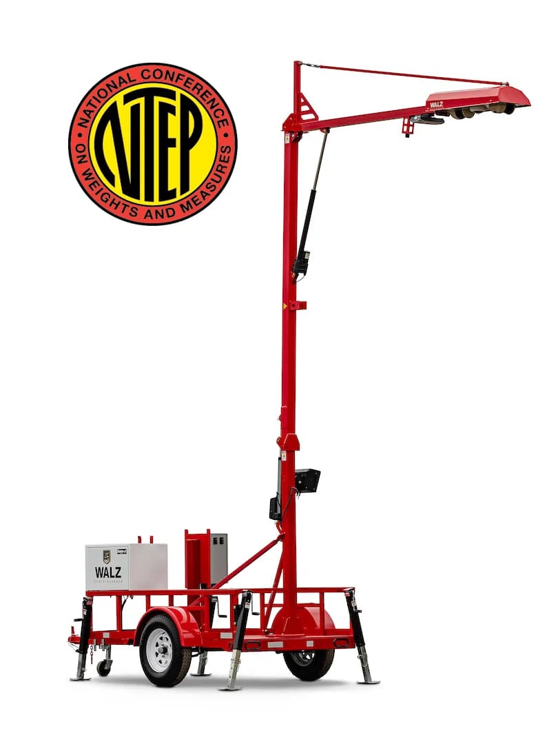 WLS-R Train Load Scanner product image, from Walz Scale.