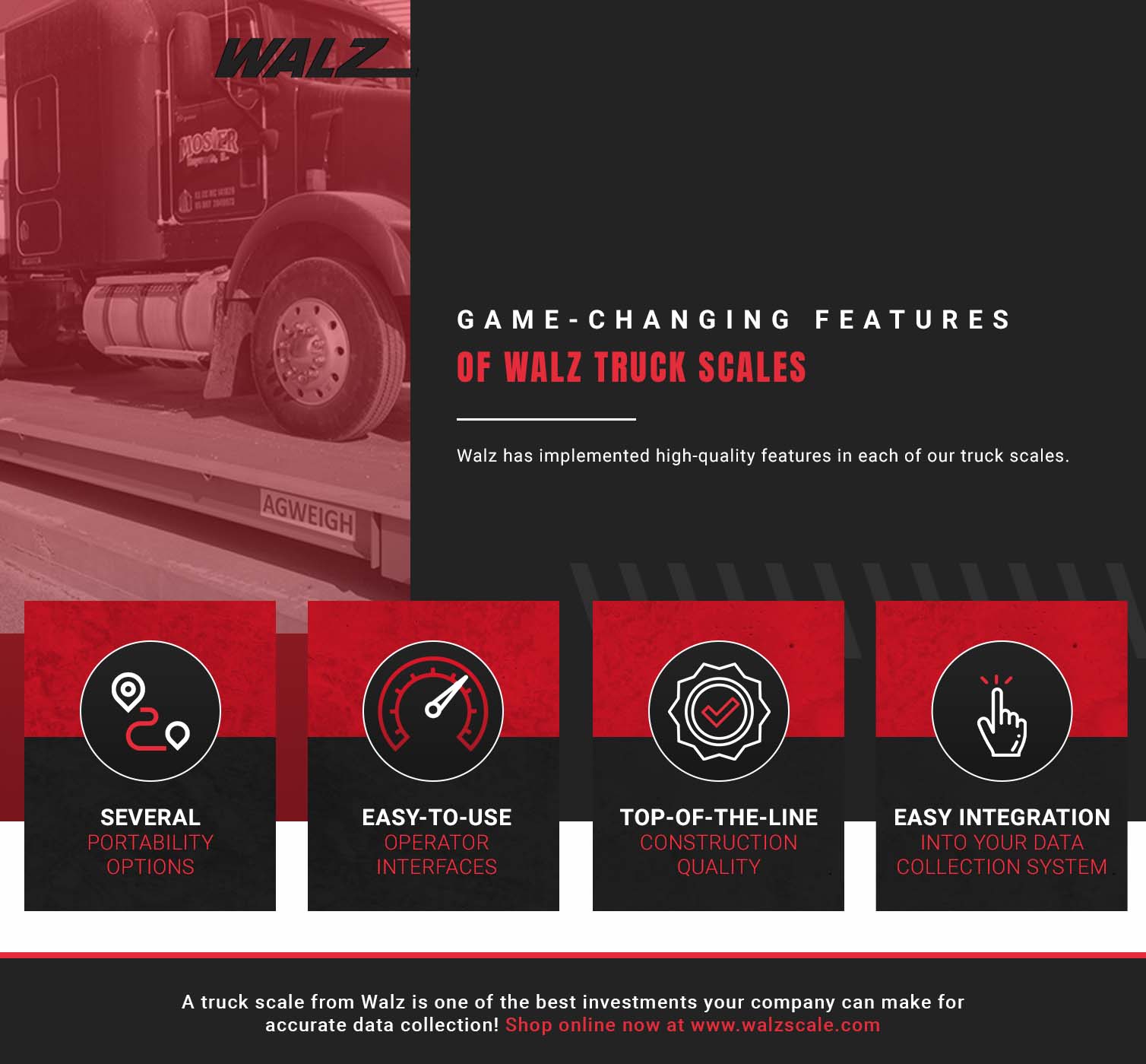 Features of Walz Truck Scales