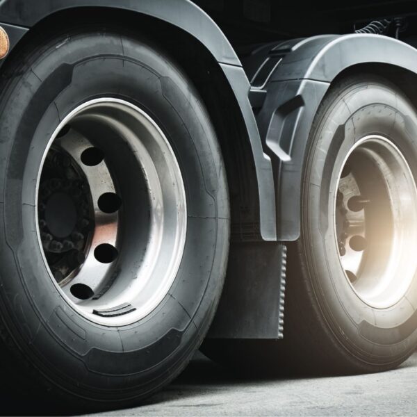 Image of truck wheels